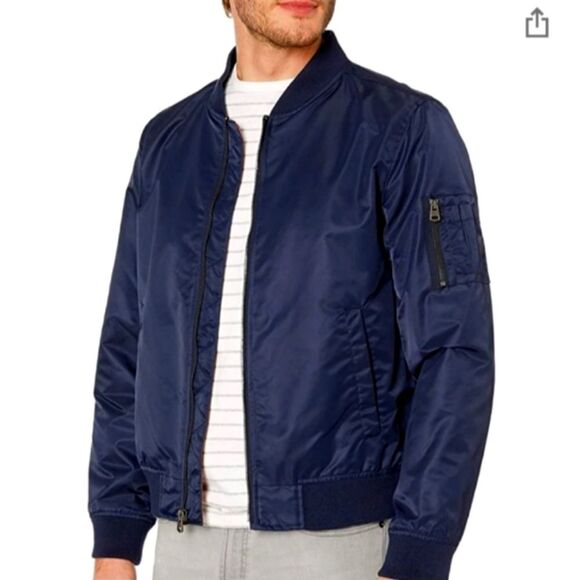 Levi's Bomber Men's Jacket Black Sz L - Picture 1 of 7